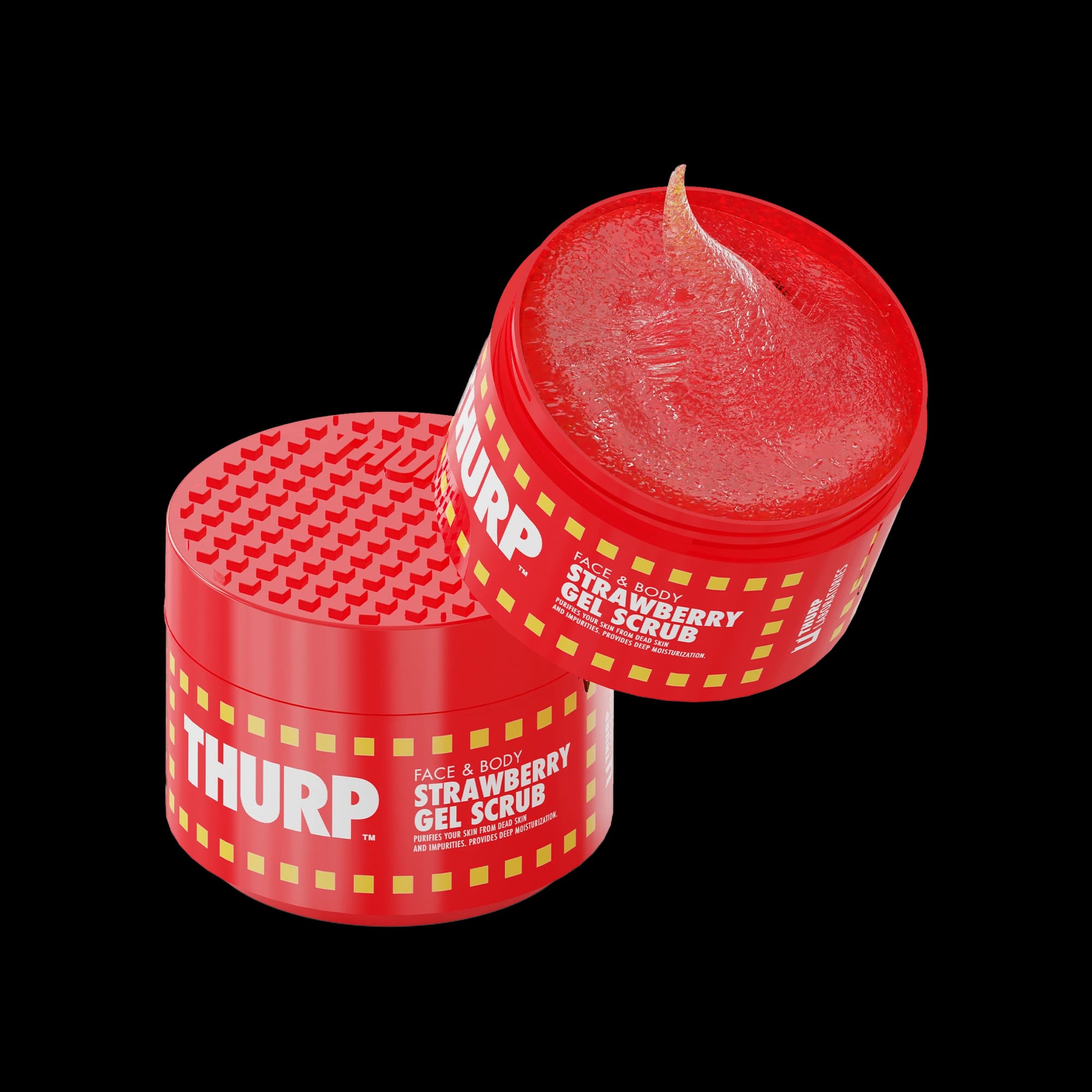 Strawberry Face & Body Gel Scrub