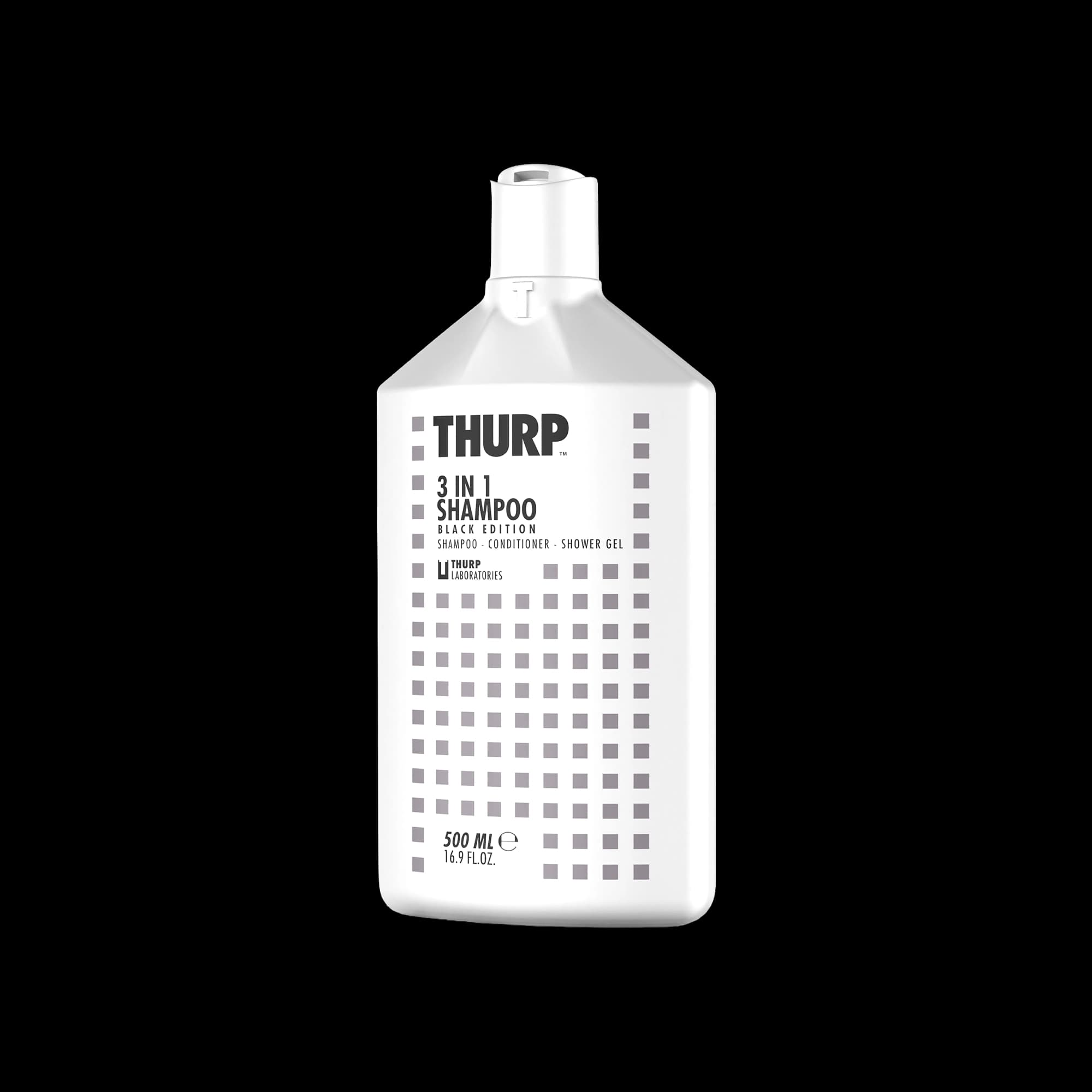 Thurp 3 in 1 Shampoo Black Edition